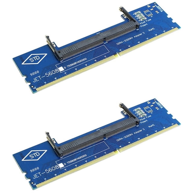 Tarjeta adaptadora de memoria RAM DDR4 para computadora portátil a computadora de escritorio, 260P a 288P, tarjeta elevadora de memoria, prueba especial