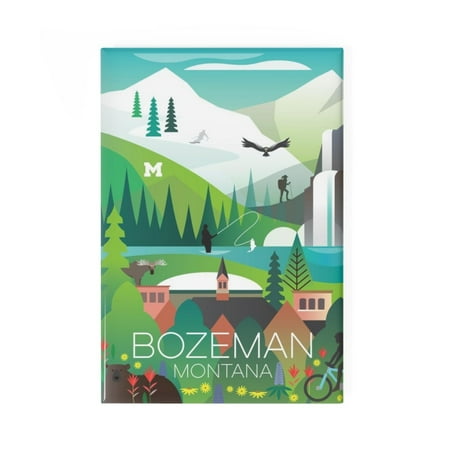 

BOZEMAN REFRIGERATOR MAGNET