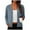 Light Blue, variant on Bpmpbo Women's Brushed Ribbed Knit Cardigan Solid Color V-Neck Long Sleeve Button Up Sweater Fall Casual Outwear