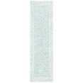 thumbnail image 2 of SAFAVIEH Abstract Annandale Geometric Runner Rug, Blue/Ivory, 2'3" x 10', 2 of 10