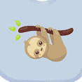thumbnail image 4 of Inktastic Cute Sloth, Little Sloth, Baby Sloth, Lazy Sloth Boys or Girls Baby Bib, 4 of 4