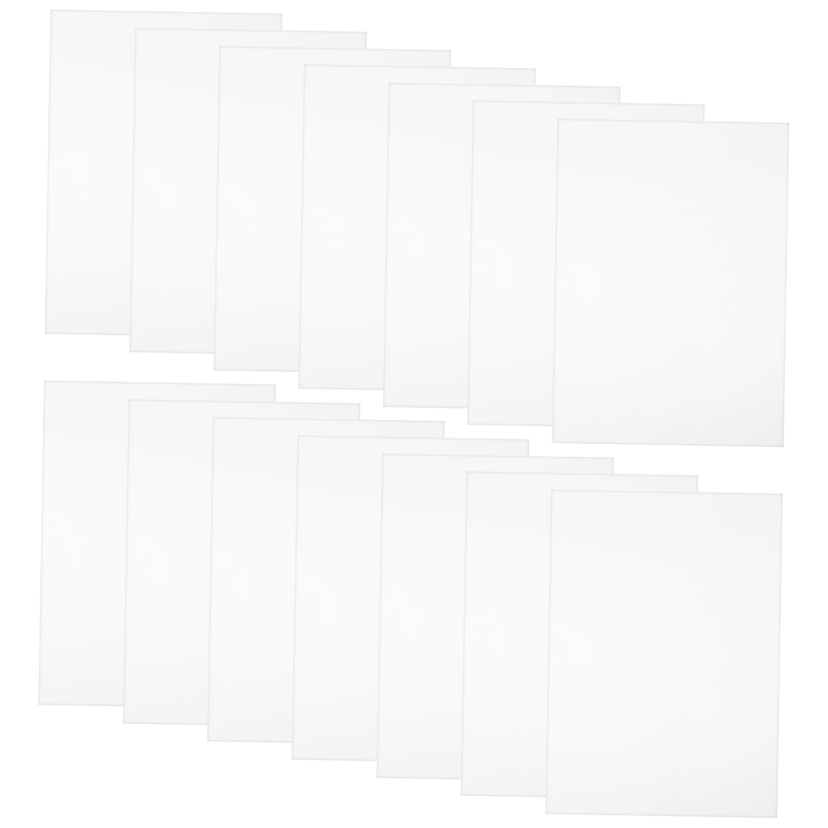 RENACLIPY 50Pcs White Cards A3 Card Paper Materials for DIY Handcrafts Painting and Drawing