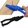 thumbnail image 6 of Nail Holder Pliers Nail Guide Pliers Nail Holder for Hammering Keeps Fingers Safety Finishing Nails Pliers for DIY Craft Woodworking Black, 6 of 7
