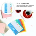 thumbnail image 4 of 1 Set Office Notebook Dividers Tab Dividers Convenient Binder Tabs Book Accessory (Numbers 1 5), 4 of 8