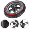 thumbnail image 3 of Mosiee 8.5 Inch Electric Scooter Rear Wheel Solid Tyre W/ Hub For -Xiaomi/1S/Mi3 Red Line Inner Hole Solid Tire + Hub, 3 of 8