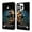 Black Blue, variant on Case For iPhone 16 Plus Crystal Material Painted Pattern With Multi-Card Holder Bills Slot, PU Leather Magnetic Wallet Case,Blue,For iPhone 16 Plus