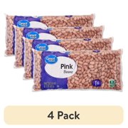 (4 pack) Great Value Pink Beans, 1 lb