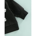 thumbnail image 6 of Bagilaanoe Newborn Baby Girls Boys Sweatshirts Letter Print Long Sleeve Pullovers 3M 6M 12M18M 24M Spring Autumn Casual Tops, 6 of 8
