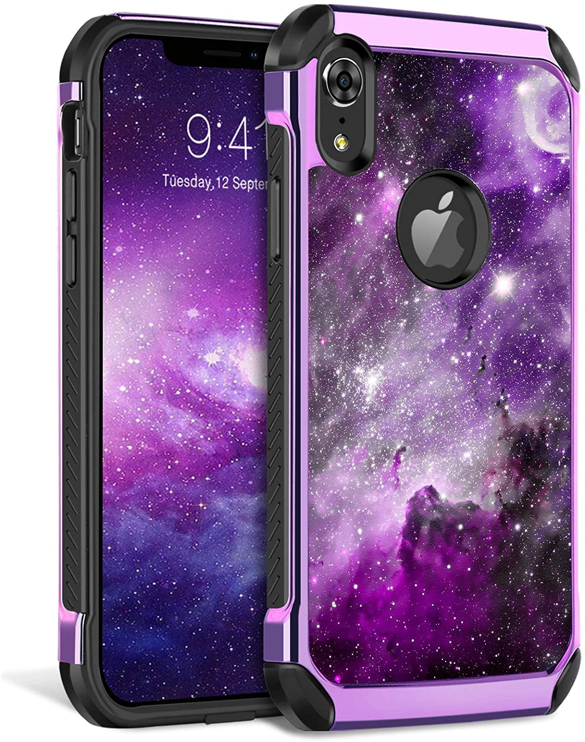 ASD Accessories iPhone XR Crystal Gel Case Skin Clear Shockproof Bumper Case Soft TPU Silicone Case Cover Drop Protection