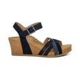 thumbnail image 2 of Aetrex Women's Noelle Orthopedic Wedge Sandals- Ankle Strap Platform Sandals, 2 of 9