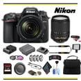 thumbnail image 1 of CÃ¡mara rÃ©flex digital Nikon D7500 con lente de 18-140 mm Paquete avanzado con bolsa, baterÃ­a adicional, luz LED, micrÃ³fono, filtros y mÃ¡s - (modelo internacional) Nikon 1582, 1 of 5