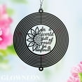 thumbnail image 4 of GLOWNEON Custom Sunflower Wind Spinner, Hanging Metal Garden and Outdoor Yard Flower Decor, 4 of 5
