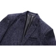 thumbnail image 4 of Vedolay Mens Blazers Lightweight Ladies Open Front Casual Knit Long Sleeve Tops Navy,165, 4 of 5