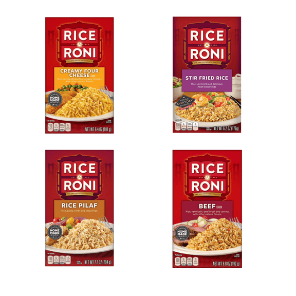 Rice-A-Roni Ultimate Side Dish Variety Pack – 8 Flavor Favorites
