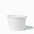 thumbnail image 2 of UNIQ 8 oz White Ice Cream Cups - 1000/Case, 2 of 2