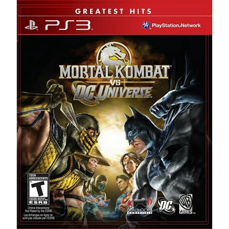 Mortal Kombat vs. DC Universe - Playstation 3, Ultimate and iconic fighting arenas, from both the DC Universe and Mortal Kombat side By (Best Fighting Games For Ps3 2019)