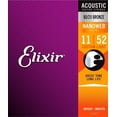 thumbnail image 1 of ELIXIR Set de Cuerdas para Guitarra Acústica Nanoweb 11-52 11027 ELIXIR, 1 of 3