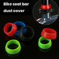 thumbnail image 3 of Sportteer Bicycle Seat Post Rings Silicon Ring Cover 2Pcs Seat Post Covers Water-Resistant High Elasticity Easy Installation Silicone Bike Seat Protectors, 3 of 8