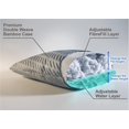 Adjustable Water Pillow Waterbase and fiberfill Stuffing Adjust to