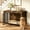 Rustic Brown, variant on Amlancher Dog Crate Furniture for 2 Large Dogs, 78inch Heavy Duty Dog Kennel Furniture, Rustic Brown