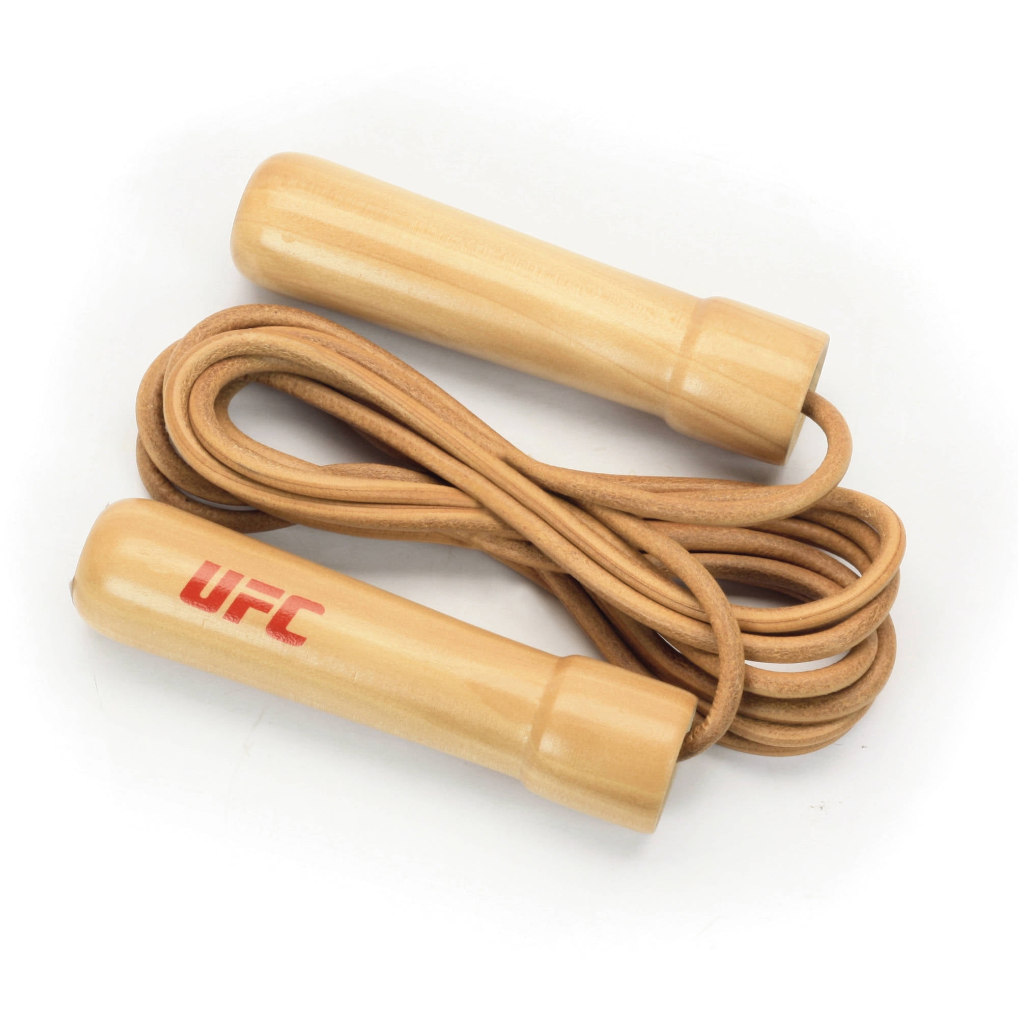 UFC Leather NonWeighted Jump Rope, 9.5'