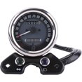 Pinypikaka Motorcycle Odometer Retro Odometer Led Signal Light