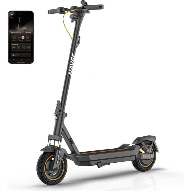 Navee Trottinette Électrique GT3, 700 W/20 Mi/h/31 Mi - Noir