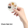 thumbnail image 3 of Jnismy 1 Box Metal Chain Nail Art Decoration DIY Manicure Accessories Exquisite Colorful Chain Nail Art Jewelry Supplies for Phone Case Necklace Bracelet, 3 of 7