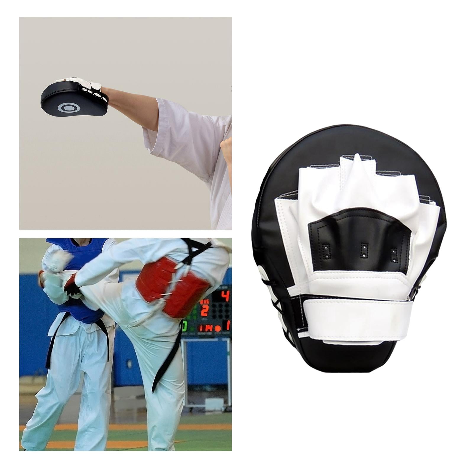 Axioma 2X Thicken MMA Boxing Punching Focus Pads ,Target PU Leather Curved Gloves