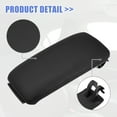 thumbnail image 5 of Unique Bargains Center Console Cover Lid 8P0864245P for Audi A3 2003-2012 Armrest Cover Pad Faux Leather Black, 5 of 6