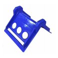 thumbnail image 4 of (50 Pack) V Shaped Board 4" Blue Plastic Corner Edge Protectors for Cargo Loads | Tie Down Strap Guard for Winch, Ratchet Straps on Flatbed Trailers | V-Style Tie Downs Edge Protectors, 4 of 7