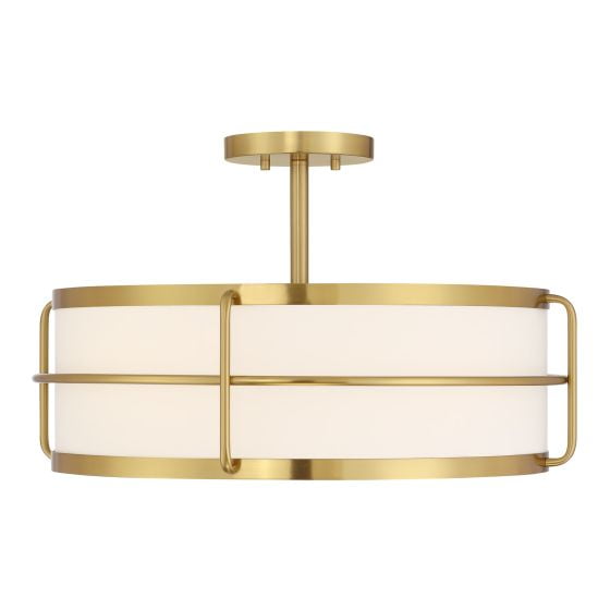 Savoy House - 6-4193-4-322 - Chauncey 4-Light Ceiling Light in Warm Brass