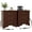 Walnut Brown, variant on FIAKOA Farmhouse 3 Drawer Nightstand set of 2 for Bedroom, Rustic Bedside Table for Livingroom, Walnut Brown