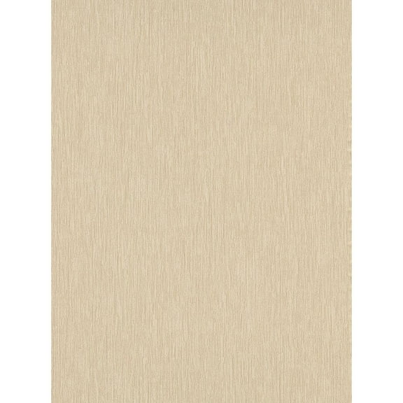 Concord Wallcoverings Textured Wallpaper Plain Featuring Lines, Beige Satin, 21 In x 33 Ft (56 sq. ft), 578502