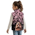 thumbnail image 3 of Pzuqiu Capybara Sleeveless Vests Casual Clothes for Girls 5-6 Soft Lightweight Zipper Winter Sleeveless Jacket with Pockets Fleece Fall Outfits Fashion Clothing for Daily Life, 3 of 7