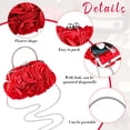 thumbnail image 3 of Set de joyas Paterr Flower Clutch para el día de San Valentín, color rojo, 3 of 6