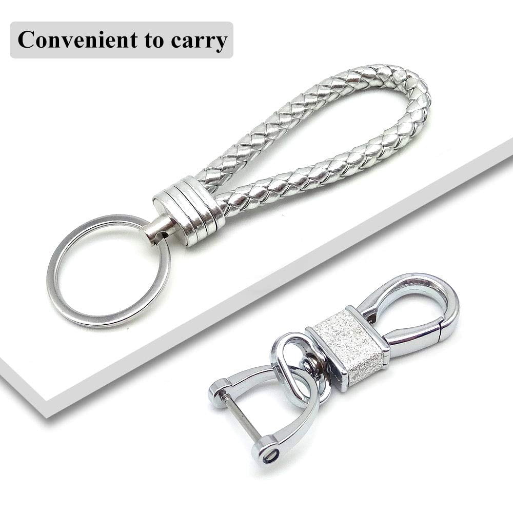 Key Shell Key Fob Cover Case Keychain Compatible with Audi A3 A4 A6 TT Q5 Q7 S5 SQ5 R8 Key Case Holder Protecto Keychain