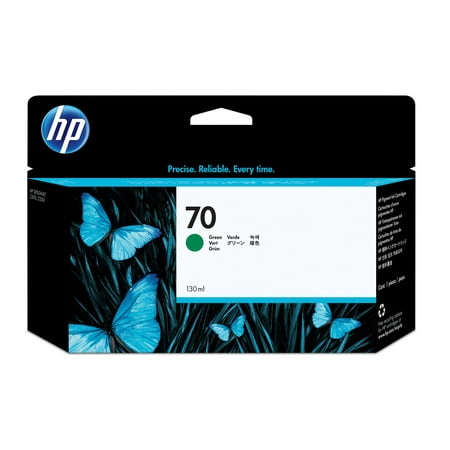 HP 70 130-ml Green DesignJet Ink Cartridge, C9457A