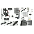 thumbnail image 3 of 12-Panel Large Floor-standing Drying Rack Display Stand, 3 of 8