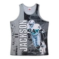 thumbnail image 2 of Men's Mitchell & Ness Bo Jackson Black Las Vegas Raiders 1990 Player Burst Tank Top, 2 of 3