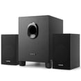 thumbnail image 1 of OROW S211 Nuevo sistema de altavoces multimedia 2.1 alimentado por USB con subwoofer Altavoces para ordenador de 16 W Graves potentes Entradas de audio de 3,5 mm Ideal para PC/PS4/TV (de madera), 1 of 5