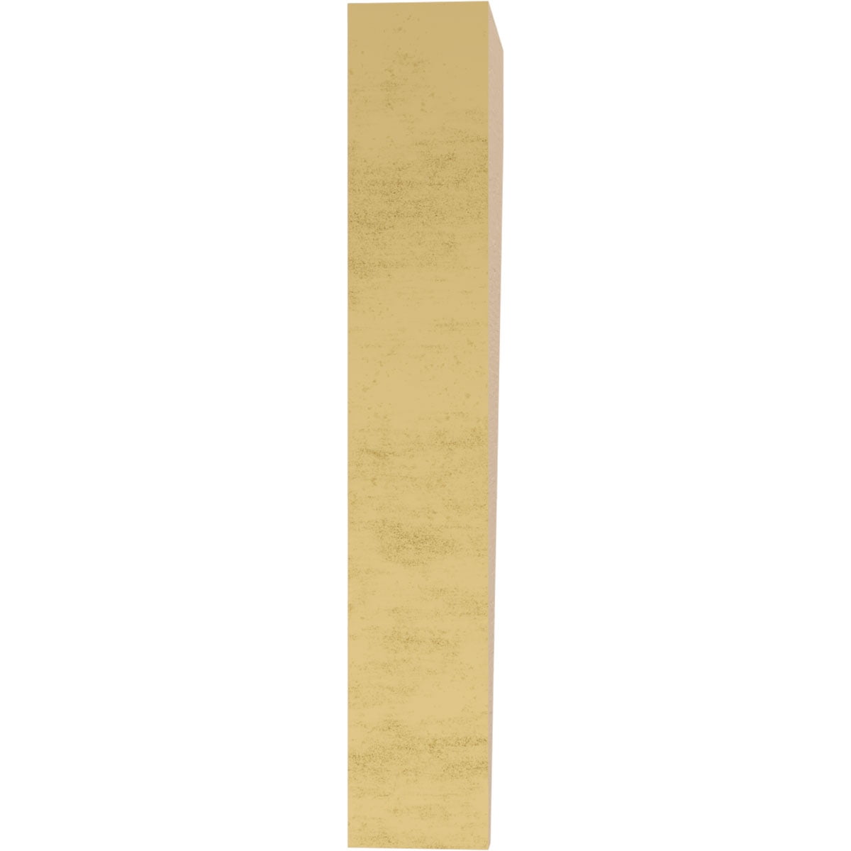 2"W x 4"D x 12"H Thin Concord Rough Cedar Woodgrain TimberThane Corbel, Primed Tan