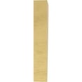 thumbnail image 4 of 2"W x 4"D x 12"H Thin Concord Rough Cedar Woodgrain TimberThane Corbel, Primed Tan, 4 of 6