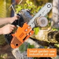 thumbnail image 3 of YNCE 12 Inch Top Handle Gas Chainsaw 25.4cc 2-Stroke Portable Small Gas Powered Chain Saws for Tree-climbing Tree Pruning Wood Cutting Firewood Preparation Yard Maintenance, 3 of 7