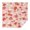 Red Strawberry Plants-3, variant on Red Strawberry Plants Fruit White Pattern Square Tablecloth,Waterproof Square Table Cover,Wipeable Spillproof Washable Table Cover for Home Kitchen Party Decor 42"X42"(107x107cm)