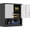 Black/Grey, variant on IKIMI 30" H Garage Wall Storage Cabinet, Metal Lockable Wall Mount Cabinet with Adjustable Shelf, or Garage, Workshop & Utility Room, Black