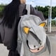 thumbnail image 3 of Mochila SABNY Sonic Shadow de piel sintética gris de gran capacidad, 3 of 7
