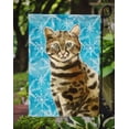 thumbnail image 3 of Carolines Treasures CK3105GF Bengal Winter Snowflake Garden Size Flag, 3 of 3