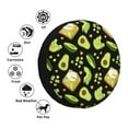 thumbnail image 4 of Balery Avocado Toast Cubiertas para Neumáticos - Protector Resistente para Neumáticos de Camioneta, SUV, Remolque, Camper y RV-15 inch, 4 of 6