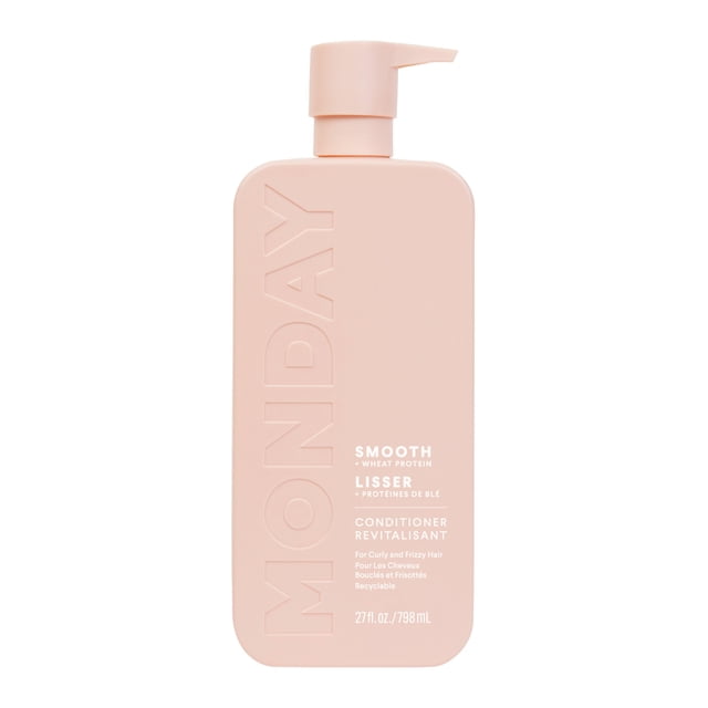 MONDAY Haircare SMOOTH Conditioner with Wheat Protein, Coconut Oil & Avocado Oil for Frizz-Prone Hair